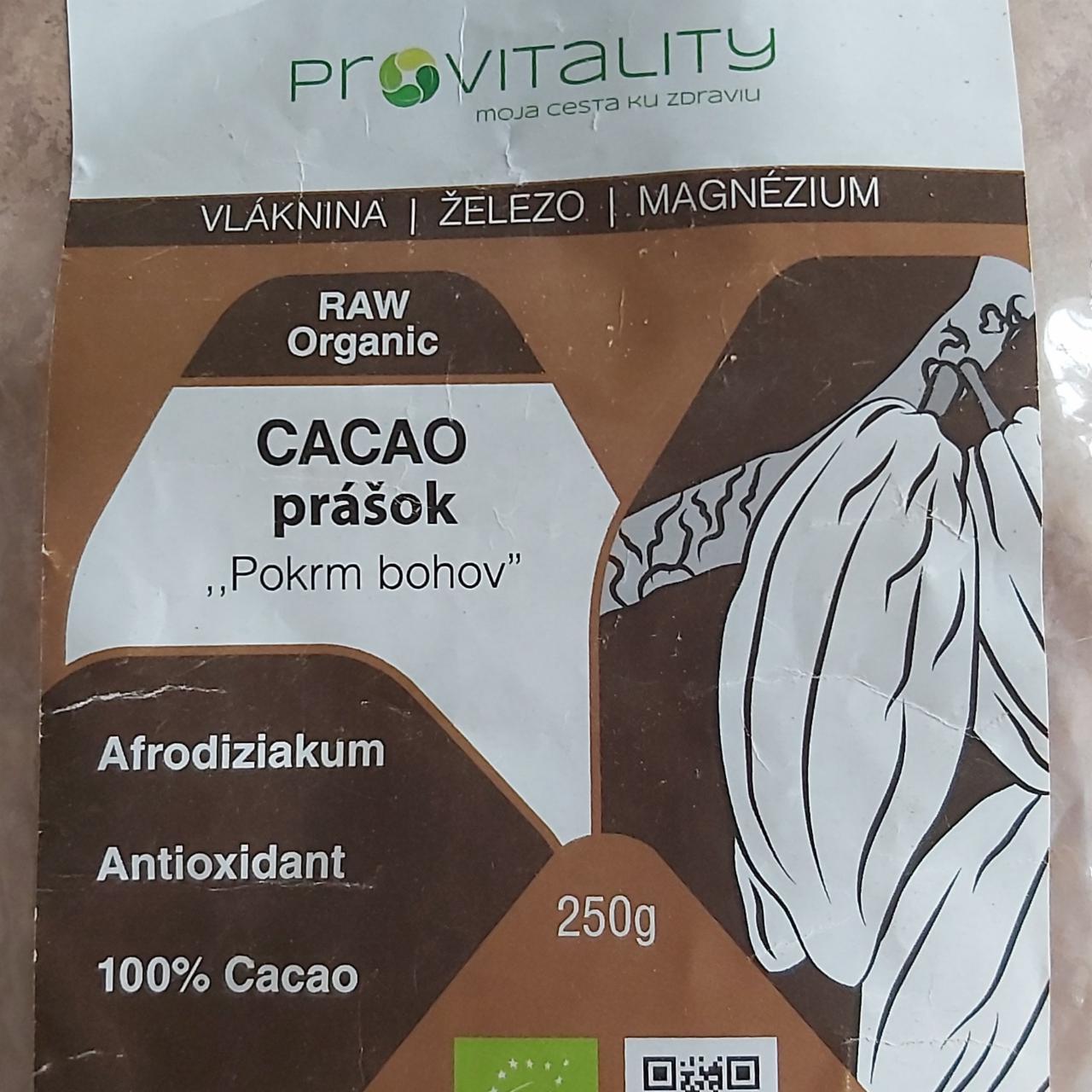 Fotografie - Cacao prášok Provitality