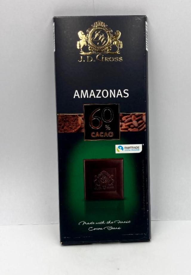 Fotografie - Amazonas 60% cocoa čokoláda