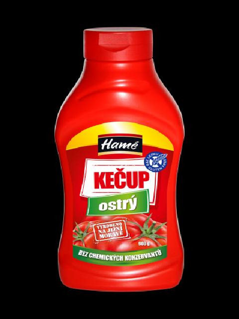 Fotografie - Kečup ostrý bez konzervantů Hamé