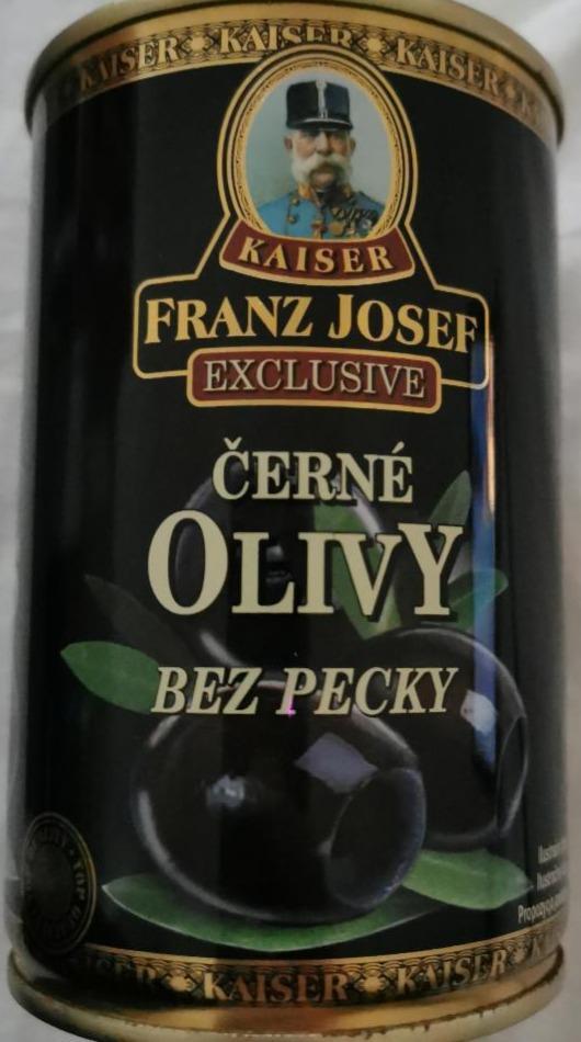 Fotografie - Černé olivy bez pecky Kaiser Franz Josef Exclusive