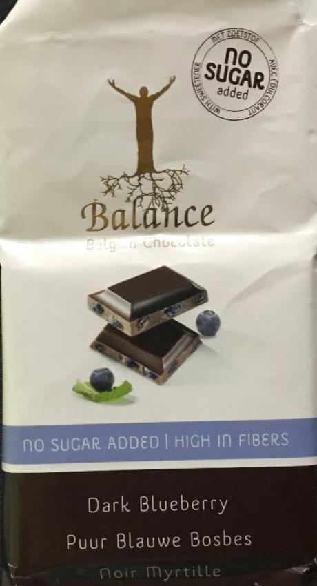 Fotografie - Balance belgicka čokoláda čučoriedka