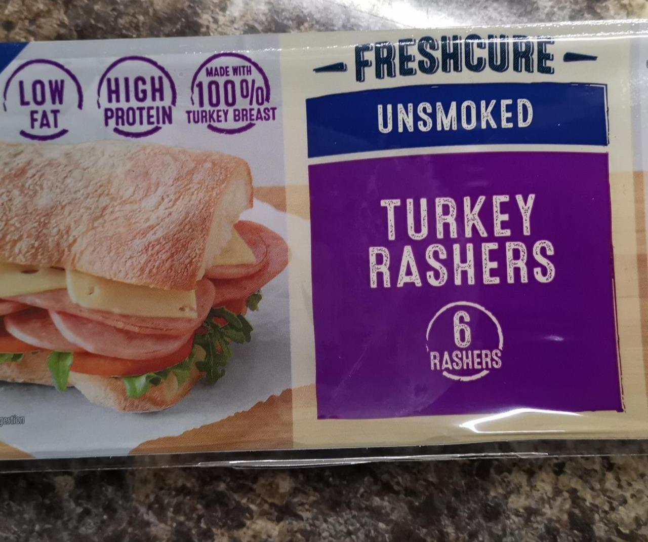 Fotografie - Unsmoked Turkey Rashers Freshcure