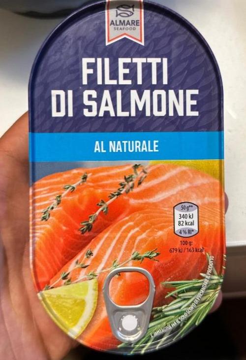 Fotografie - Filetti di Salmone al naturale Almare Seafood
