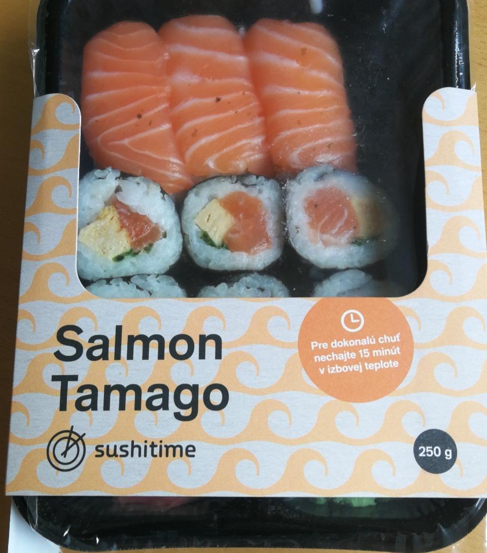 Fotografie - Salmon tamago Sushi Time