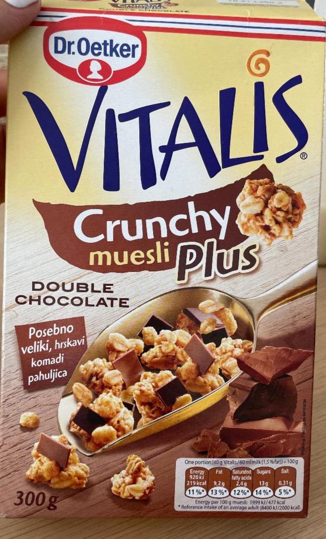 Fotografie - vitalits crunchy muesli plus (double chocolate)