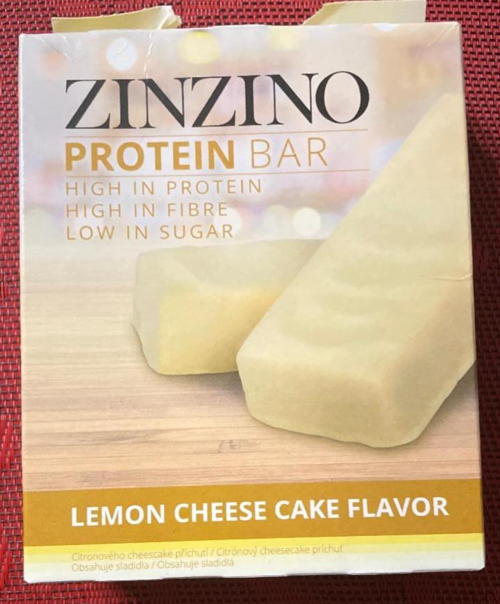 Fotografie - Zinzino protein bar lemon cheese cake flavour 
