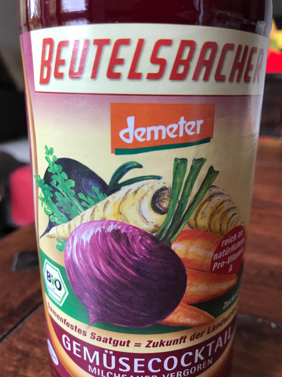 Fotografie - Beutelsbacher Gemüsecoctail Demeter