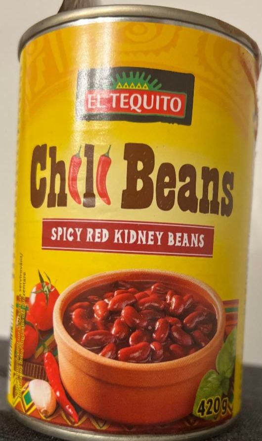 Fotografie - Chili beans Spicy red kidney beans El Tequito
