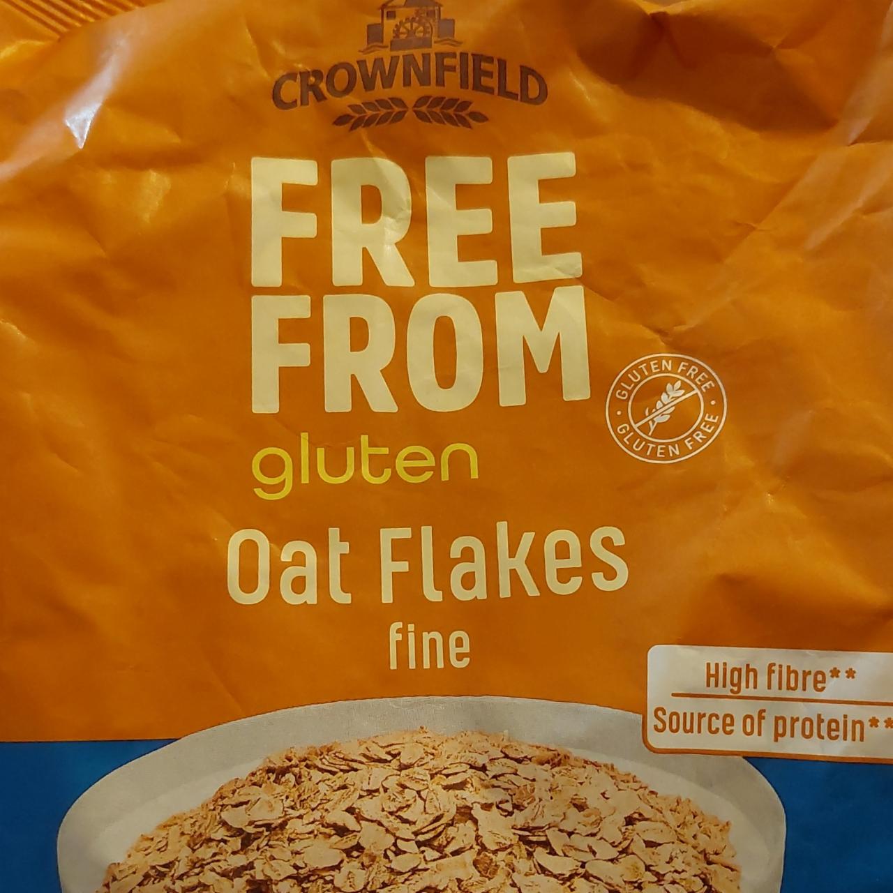 Fotografie - Oat Flakes fine Crownfield Free From Gluten