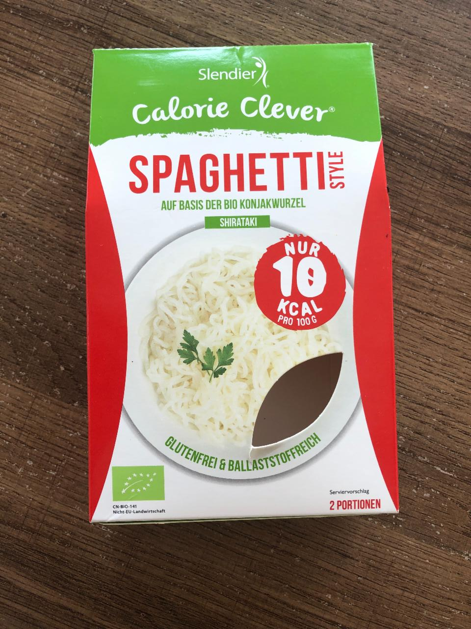 Fotografie - Spaghetti calorie clever