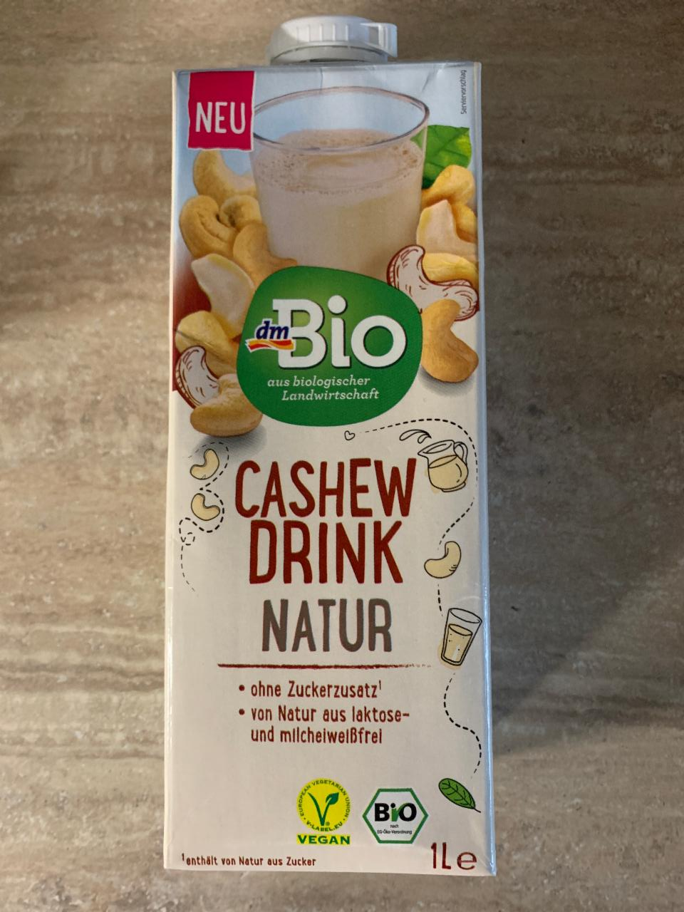 Fotografie - Cashew drink natur dmBio