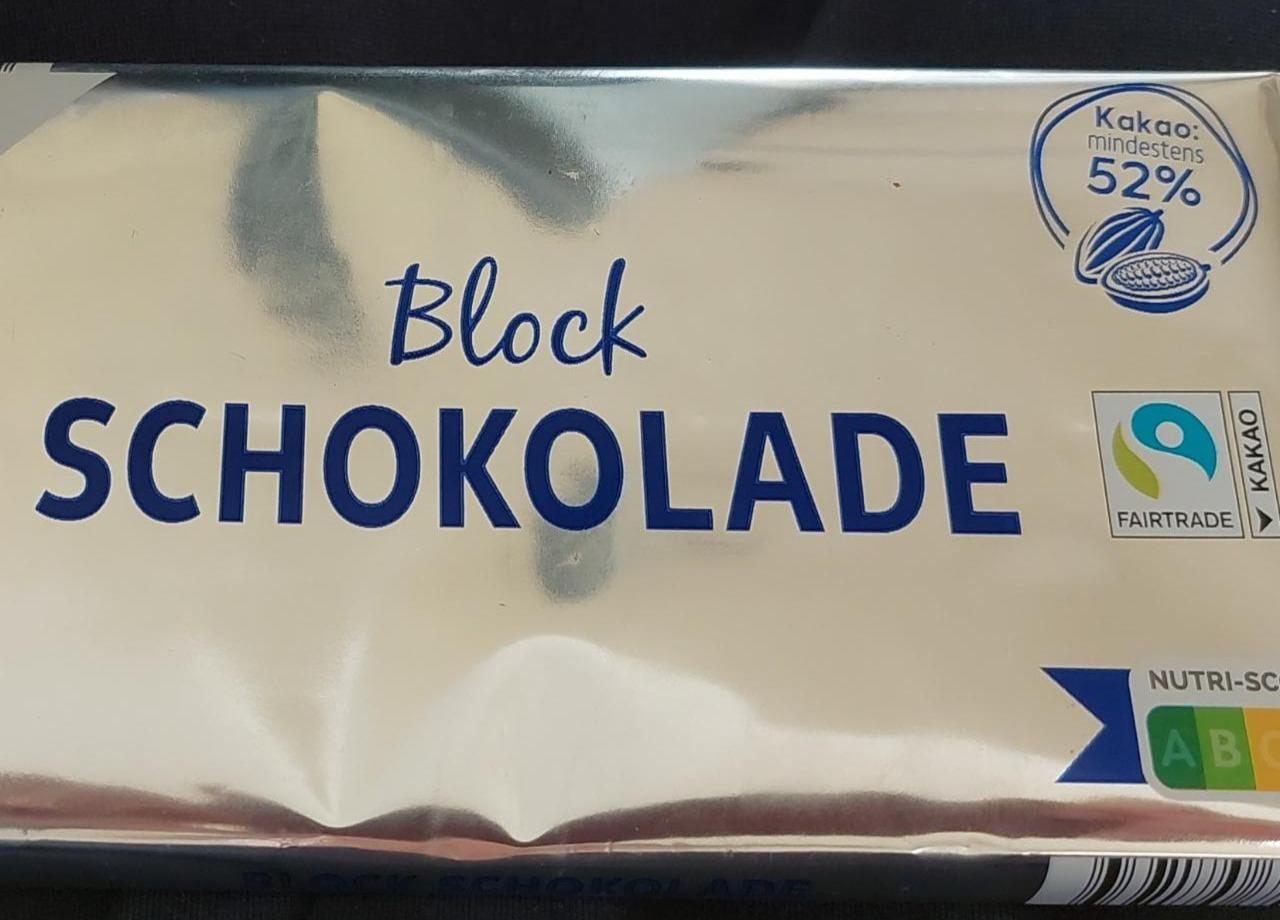 Fotografie - Block Schokolade 52% kakao K-Classic