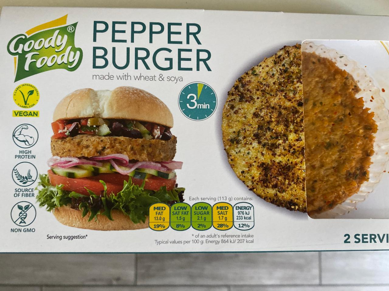 Fotografie - Pepper Burger Goody Foody