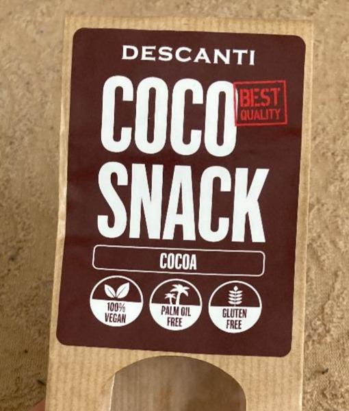 Fotografie - coco snack Cocoa descanti