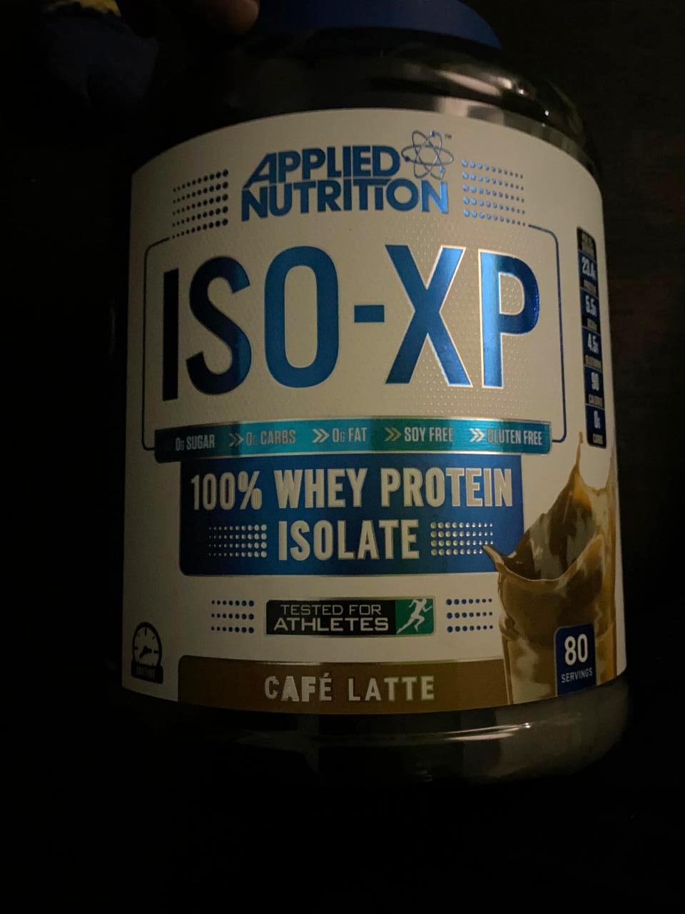 Fotografie - ISO-XP 100% whey protein isolate Cafe Latte