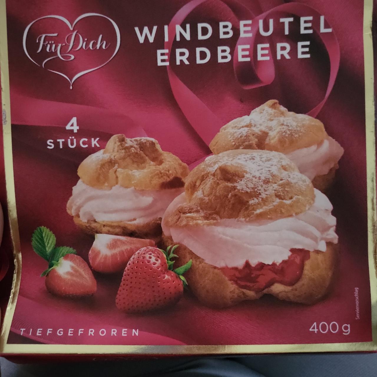 Fotografie - Windbeutel Erdbeere Für Dich