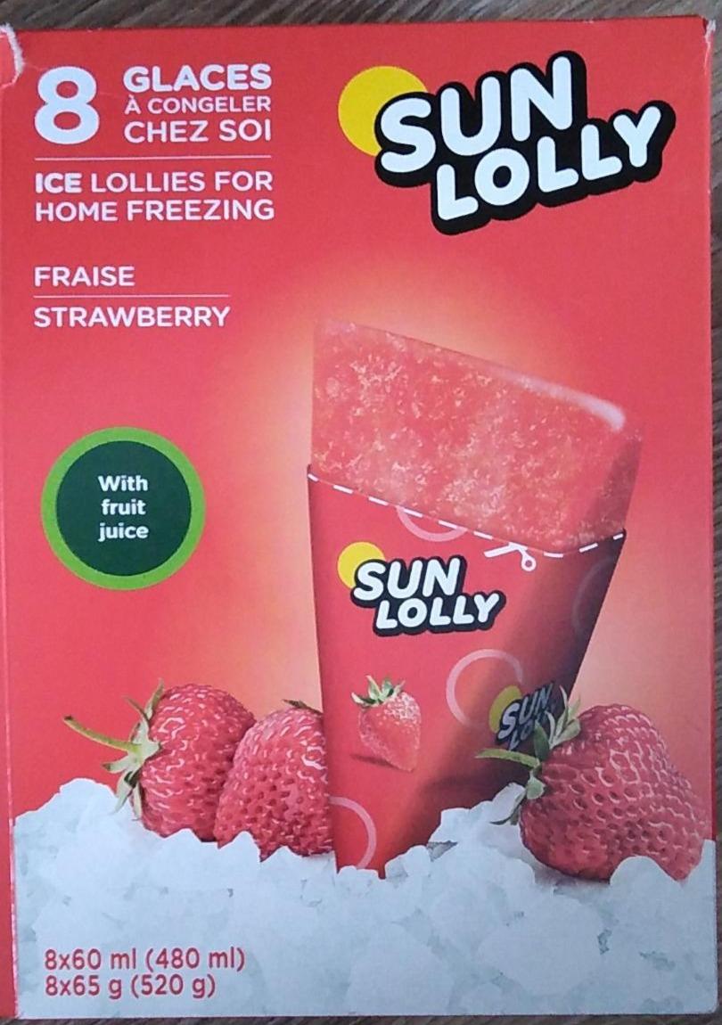 Fotografie - Ice Lollies Strawberry Sun Lolly