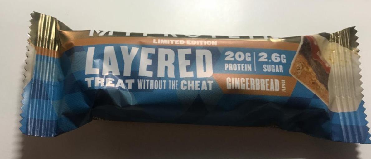Fotografie - Layered Gingerbread flavour MyProtein