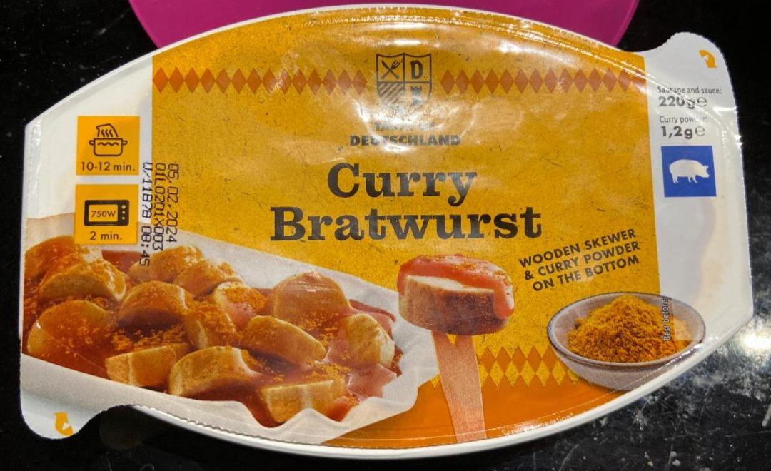 Fotografie - Curry Bratwurst Taste of Deutschland