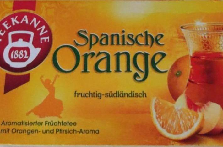 Fotografie - Spanische Orange Teekanne