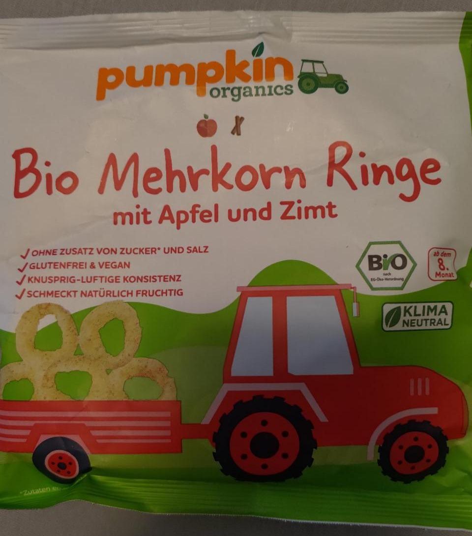 Fotografie - Bio Mehrkorn Ringe mit Apfel und Zimt Pumpkin Organics