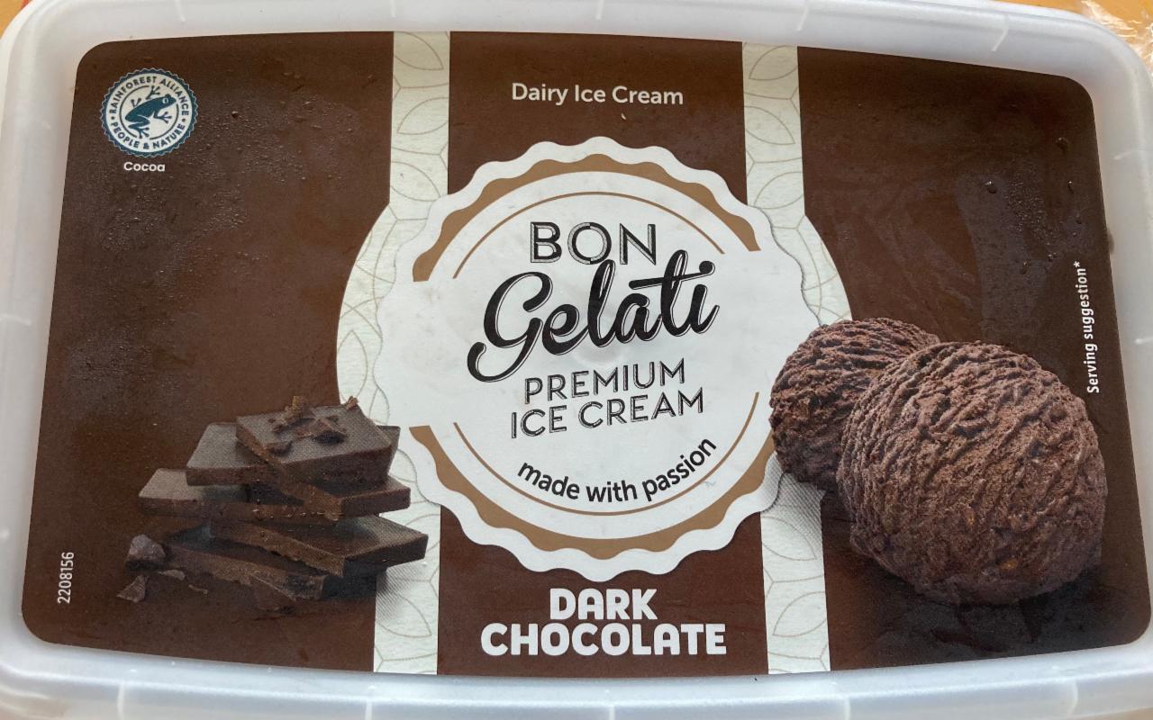 Fotografie - Bon Gelati Premium Ice Cream Dark Chocolate