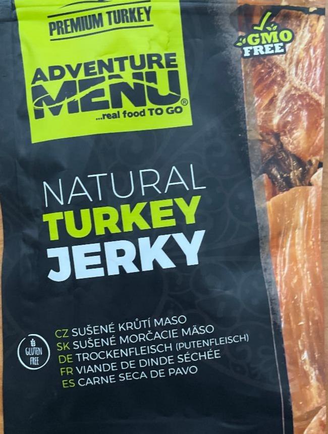 Fotografie - Natural turkey jerky Adventure Menu