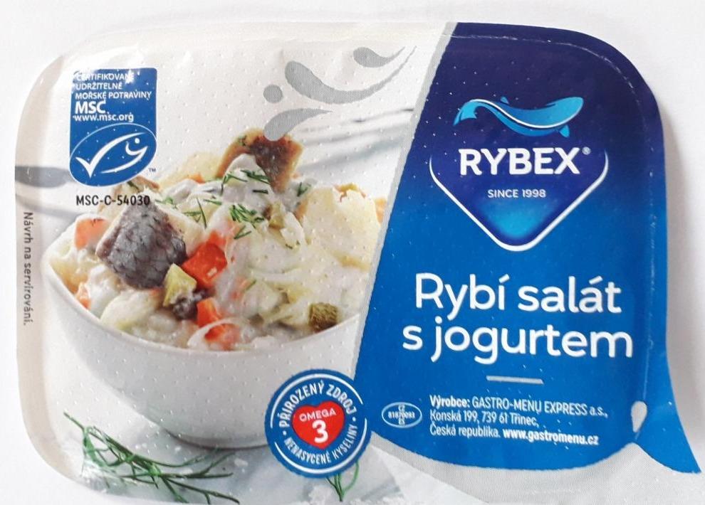 Fotografie - rybí šalát s jogurtom Rybex