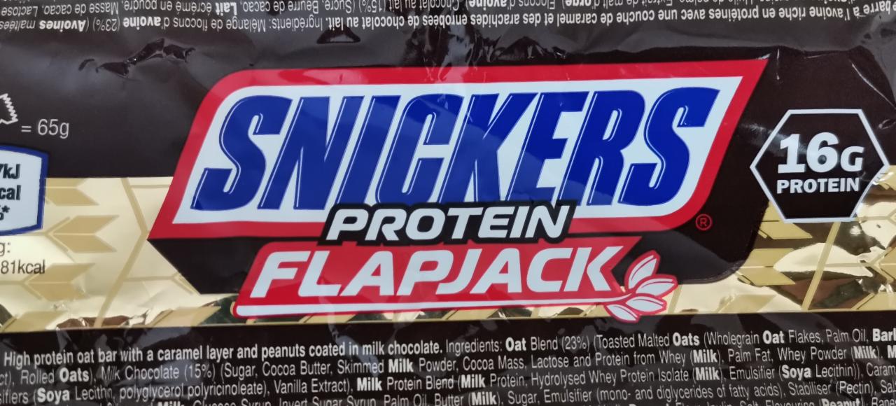 Fotografie - Snickers Protein Flapjack