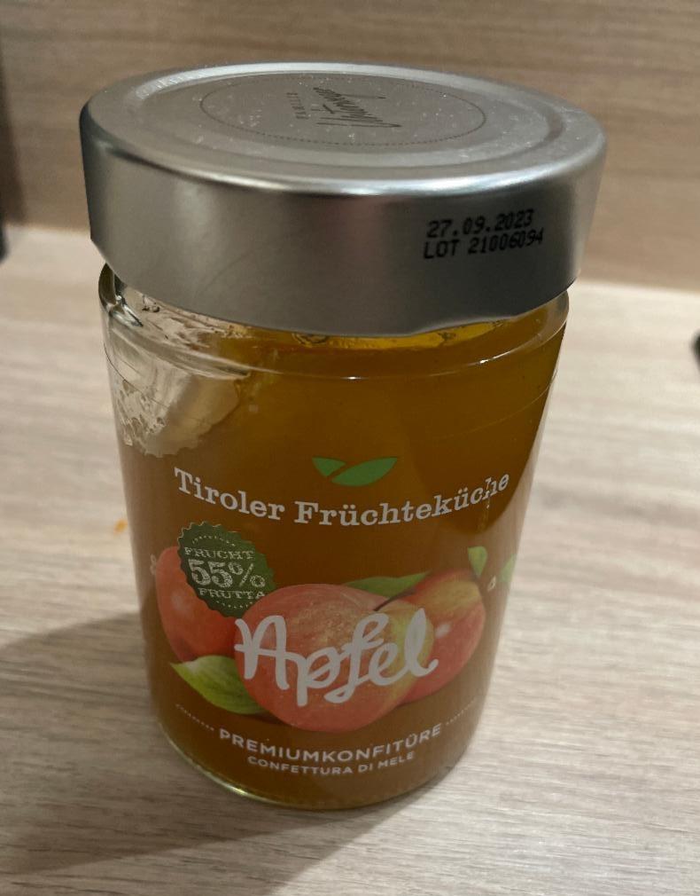 Fotografie - Apfel Premiumkonfitüre Tiroler Früchteküche