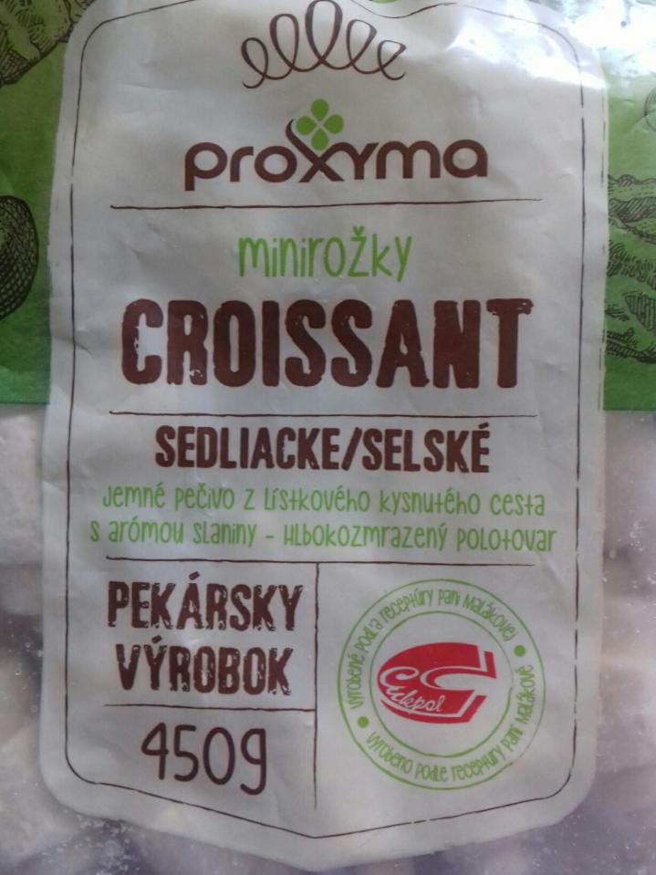 Fotografie - Minirožky croissant sedliacke Proxyma