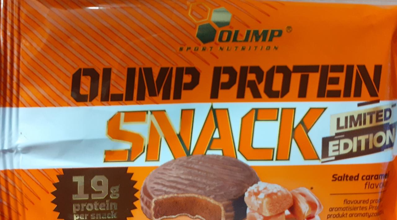 Fotografie - olimp protein snack salted caramel