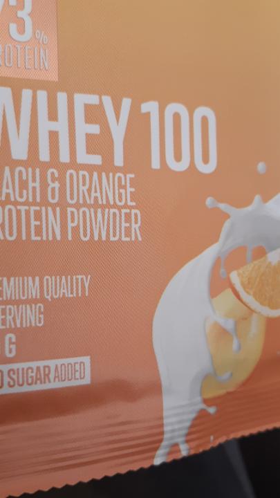 Fotografie - Whey 100 Peach & Orange Protein Powder BodyLab