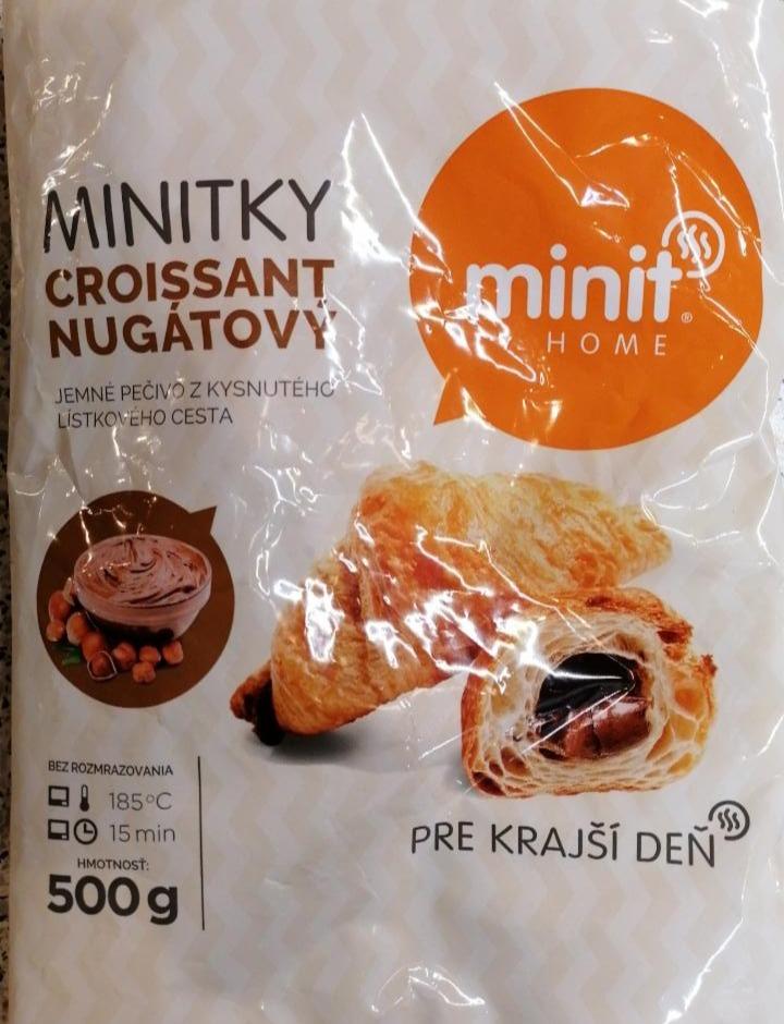 Fotografie - Minitky croissant nugátový