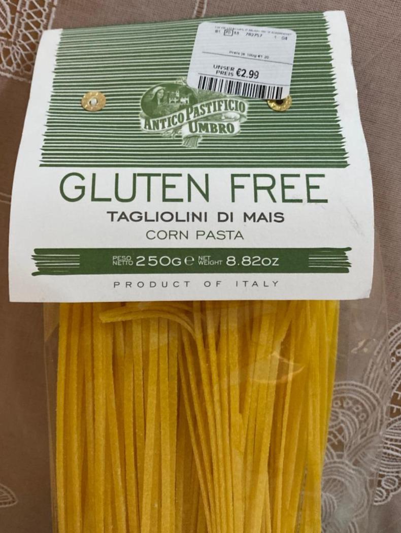 Fotografie - gluten-free tagliolini di mais