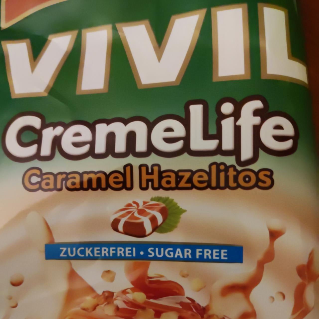 Fotografie - CremeLife Caramel Hazelitos sugar free Vivil