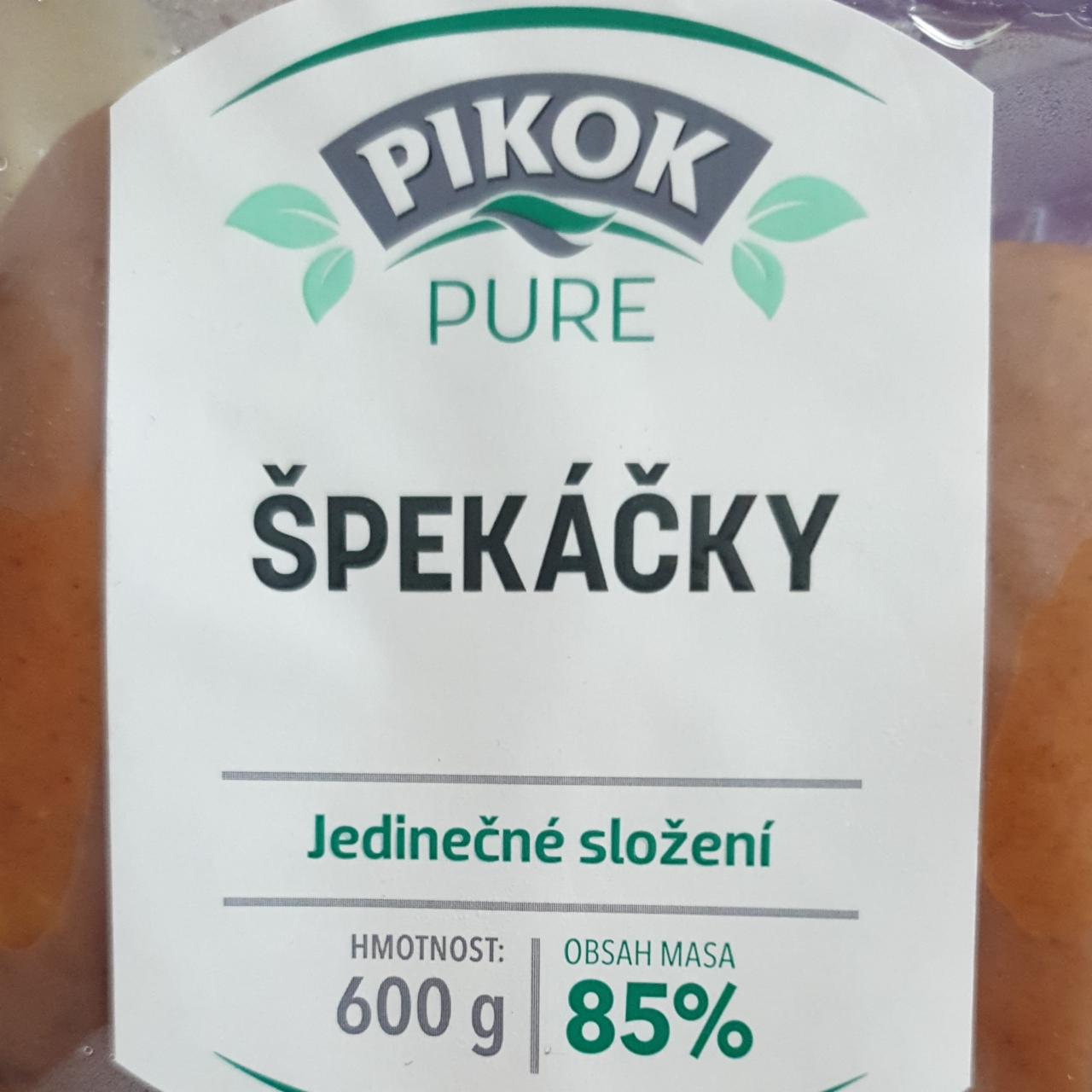 Fotografie - Špekáčky Pikok Pure