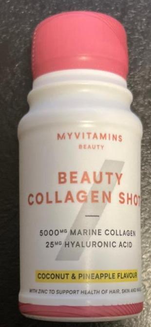 Fotografie - Beauty Collagen Shot Coconut & Pineapple MyVitamins