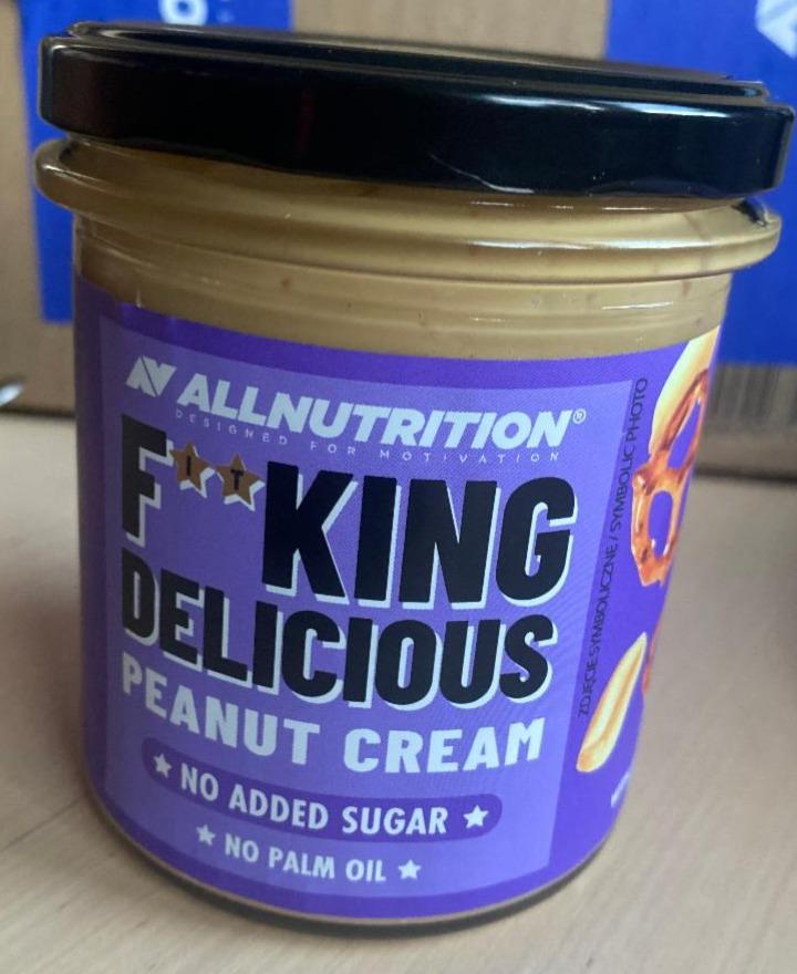 Fotografie - FitKing Delicious Peanut cream Allnutrition