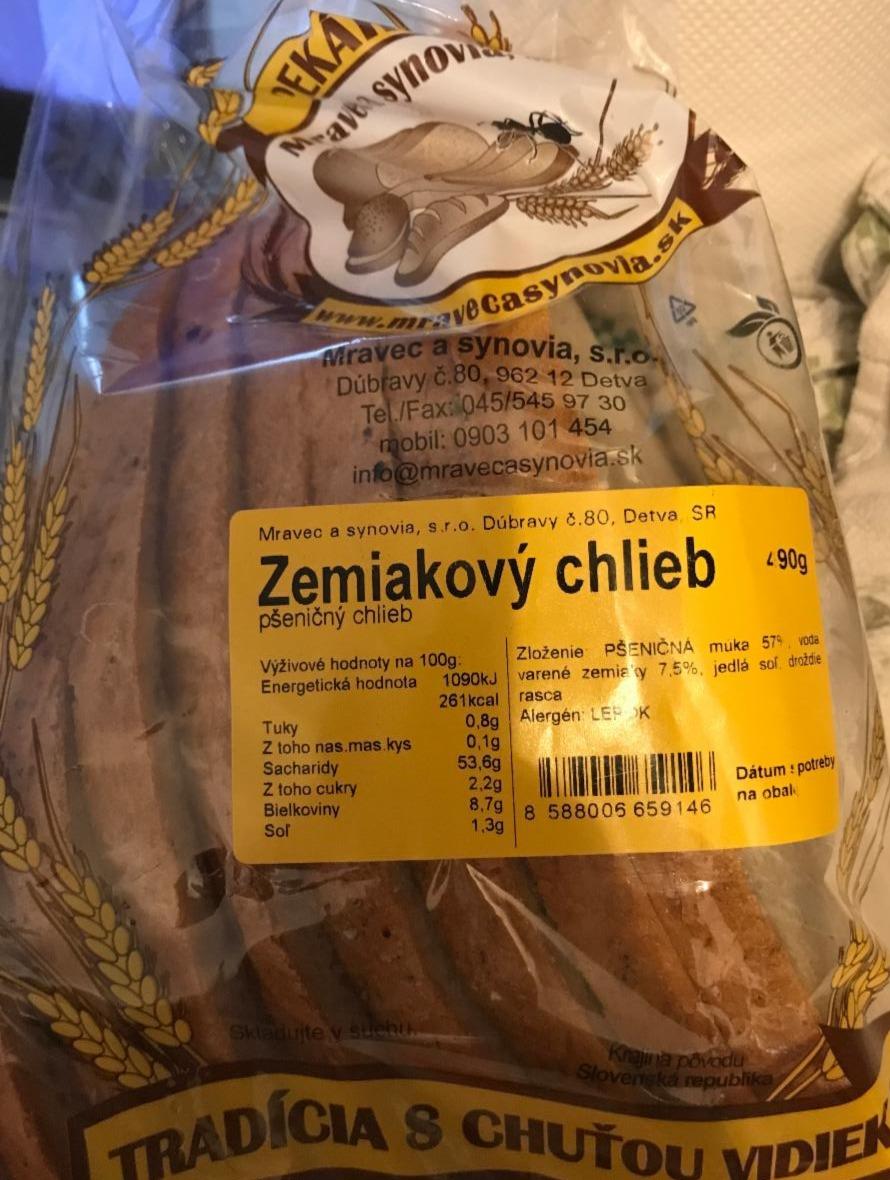 Fotografie - Zemiakový chlieb Mravec a synovia