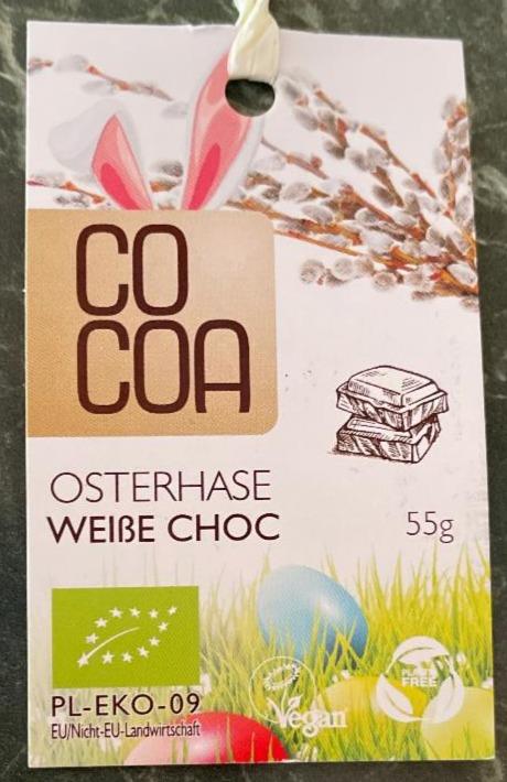 Fotografie - cocoa osterhase weisse choc