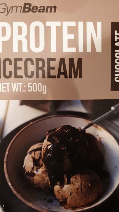 Fotografie - Protein icecream chocolate GymBeam