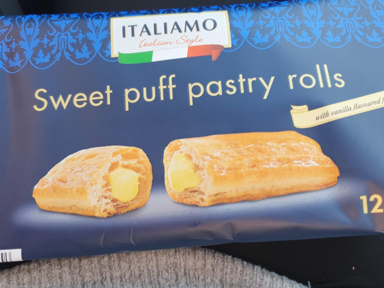 Fotografie - sweet puff pastry rolls Italiamo