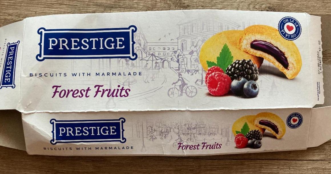 Fotografie - Forest Fruits Biscuits with marmalade Prestige