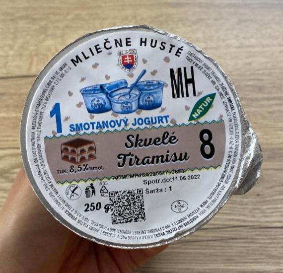 Fotografie - Smotanový jogurt Skvelé Tiramisu Mliečne Husté