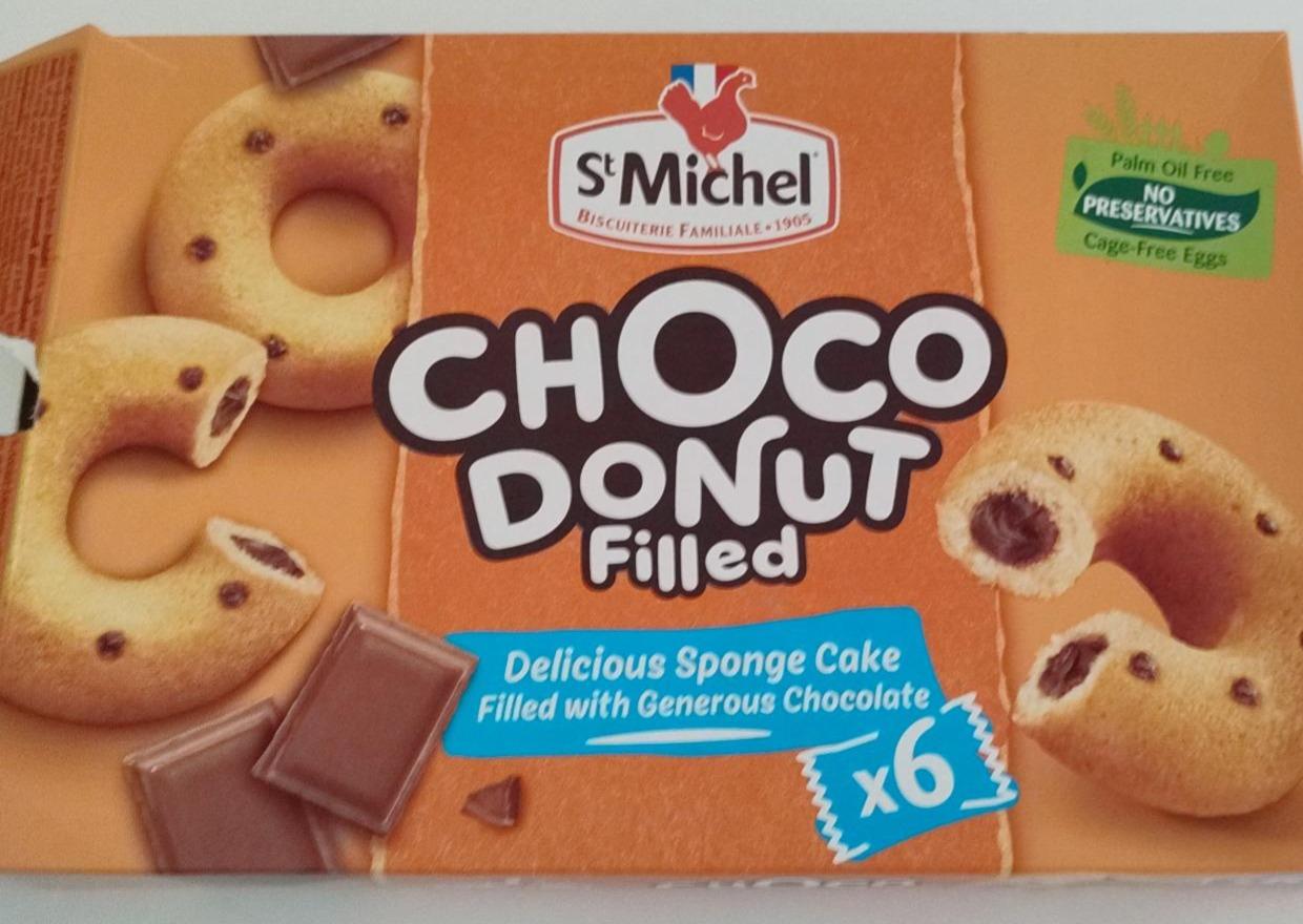 Fotografie - Choco Donut Filled St. Michel