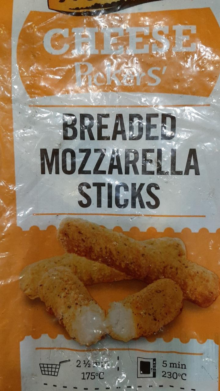 Fotografie - Breaded Mozzarella sticks