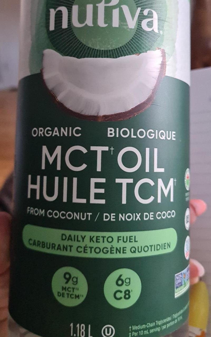 Fotografie - MCT Oil Huile TCM Nutiva