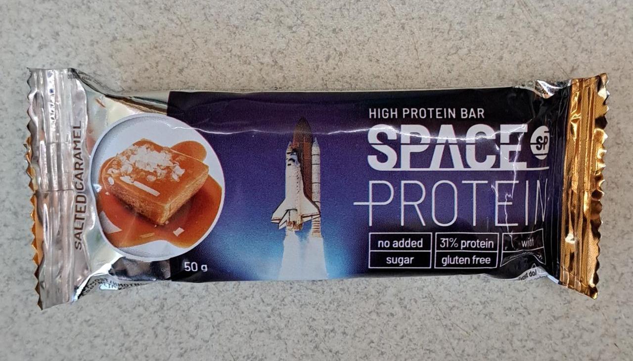 Fotografie - High Protein Bar Salted Caramel Space Protein