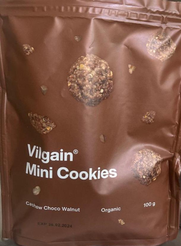 Fotografie - Mini Cookies Cashew Choco Walnut Vilgain